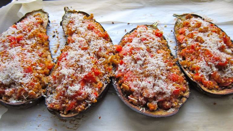 Stuffed Eggplant